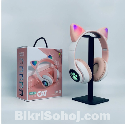 STN-28 Cat Ear Wireless Bluetooth Headset